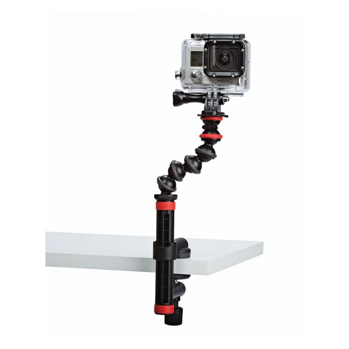 Joby Action Clamp & Gorillapod Arm (Black/Red)