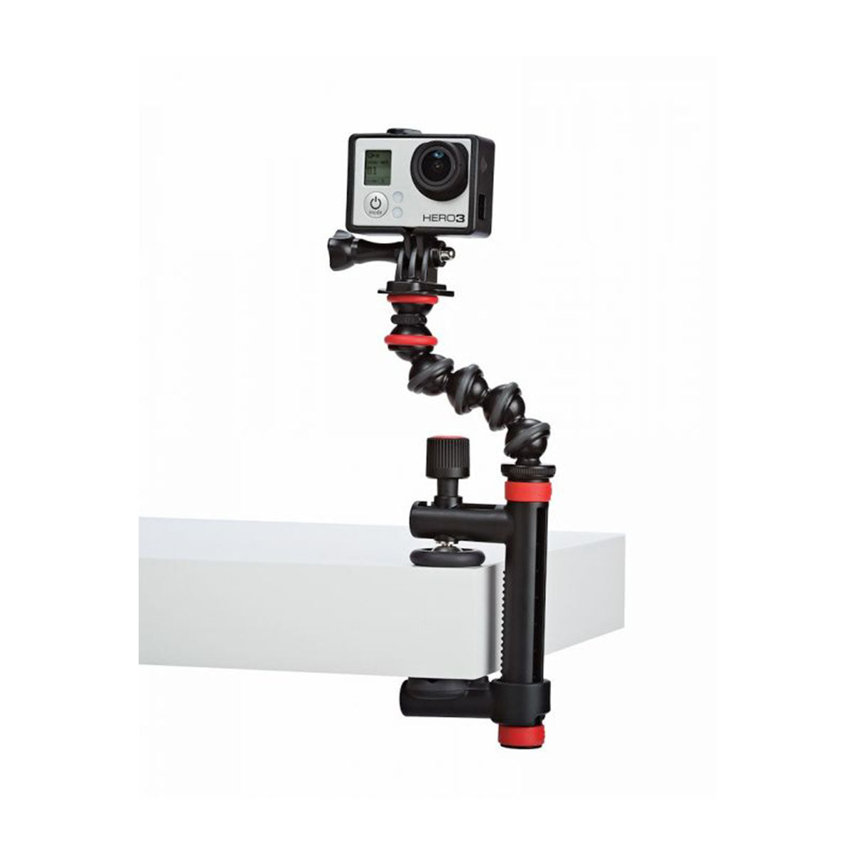 Joby Action Clamp & Gorillapod Arm (Black/Red)