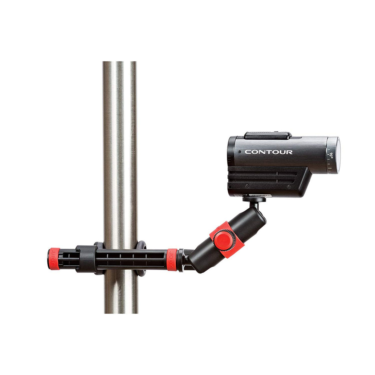 Joby Action Clamp & Locking Arm (Black/Red)