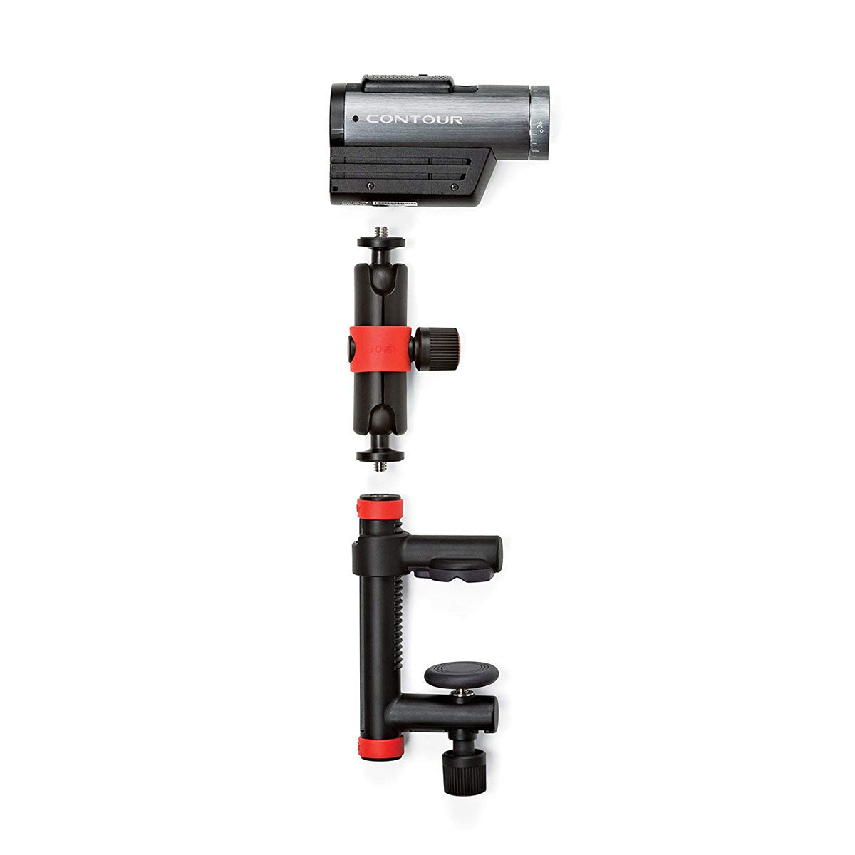 Joby Action Clamp & Locking Arm (Black/Red)