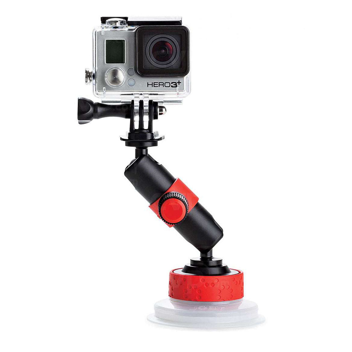Joby Suction Cup & Locking Arm (Black/Red)
