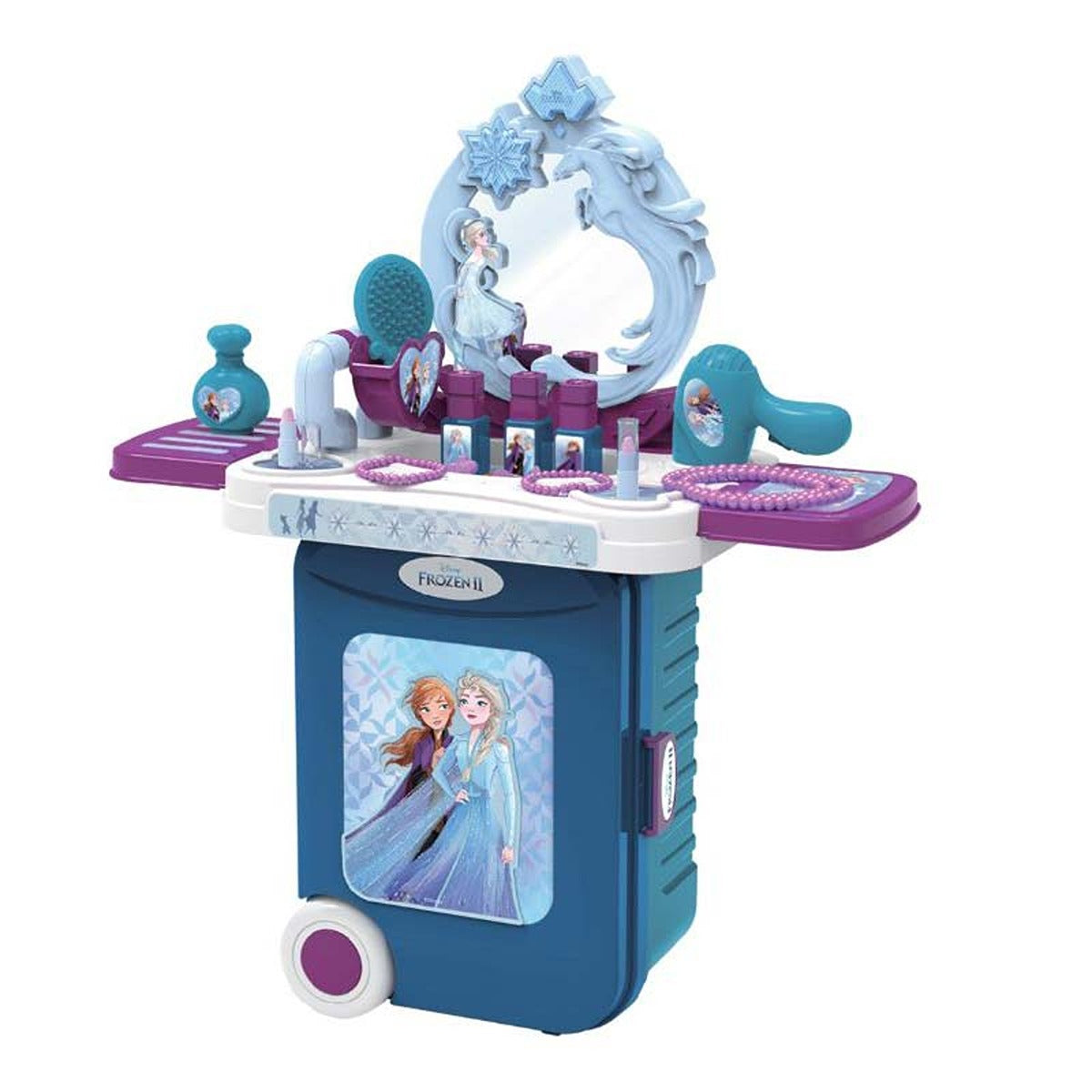 JAKKS FROZEN2-DRESSING-TABLE-TROLLEY-CASE-3IN1