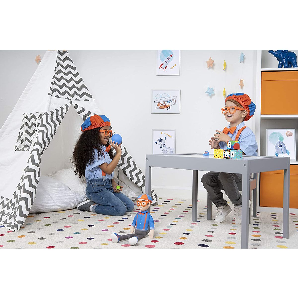 jaswar Blippi Roleplay Costume Be Like Blippi Costume sets