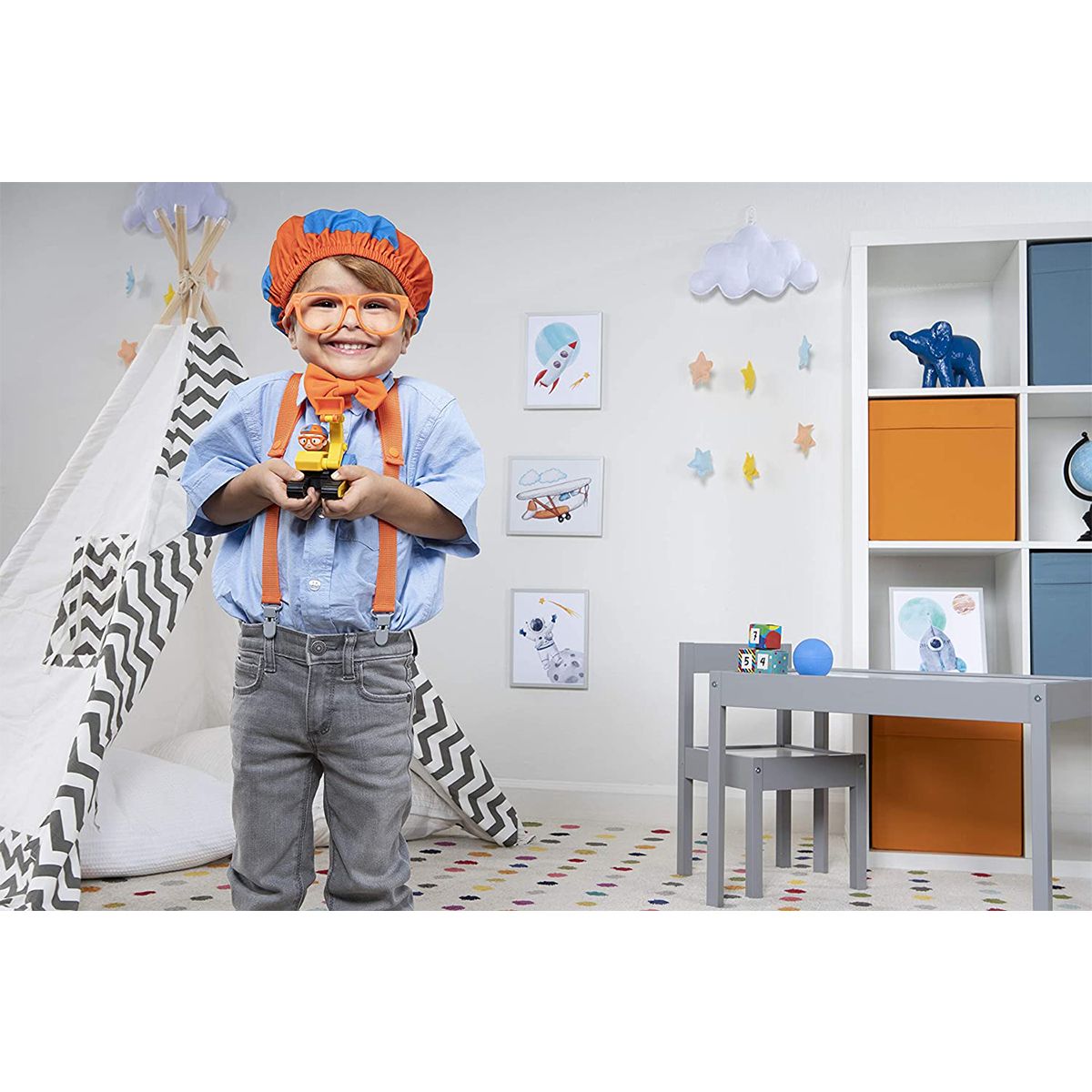 jaswar Blippi Roleplay Costume Be Like Blippi Costume sets