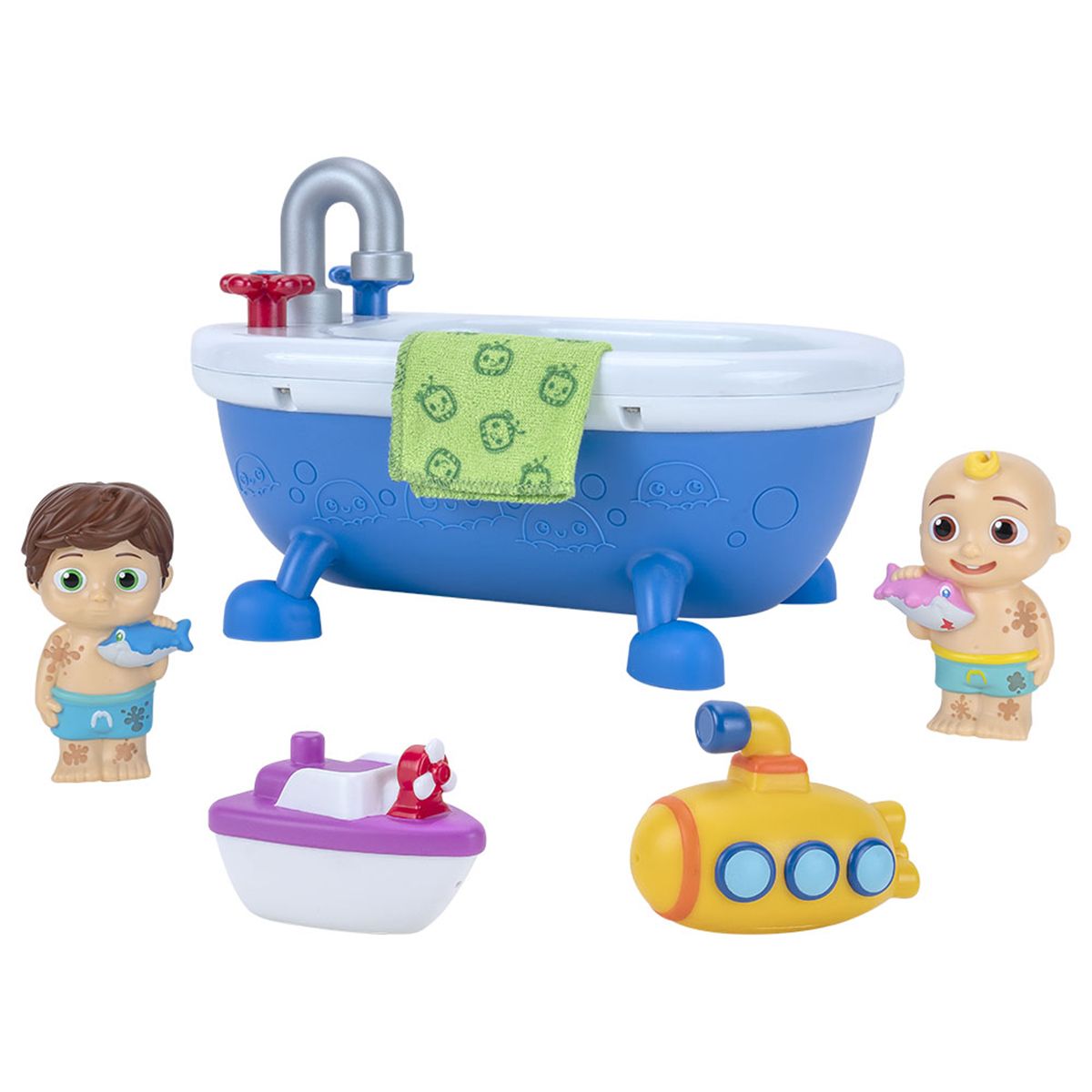 jaswar Cocomelon - Musical Bathtub Playset