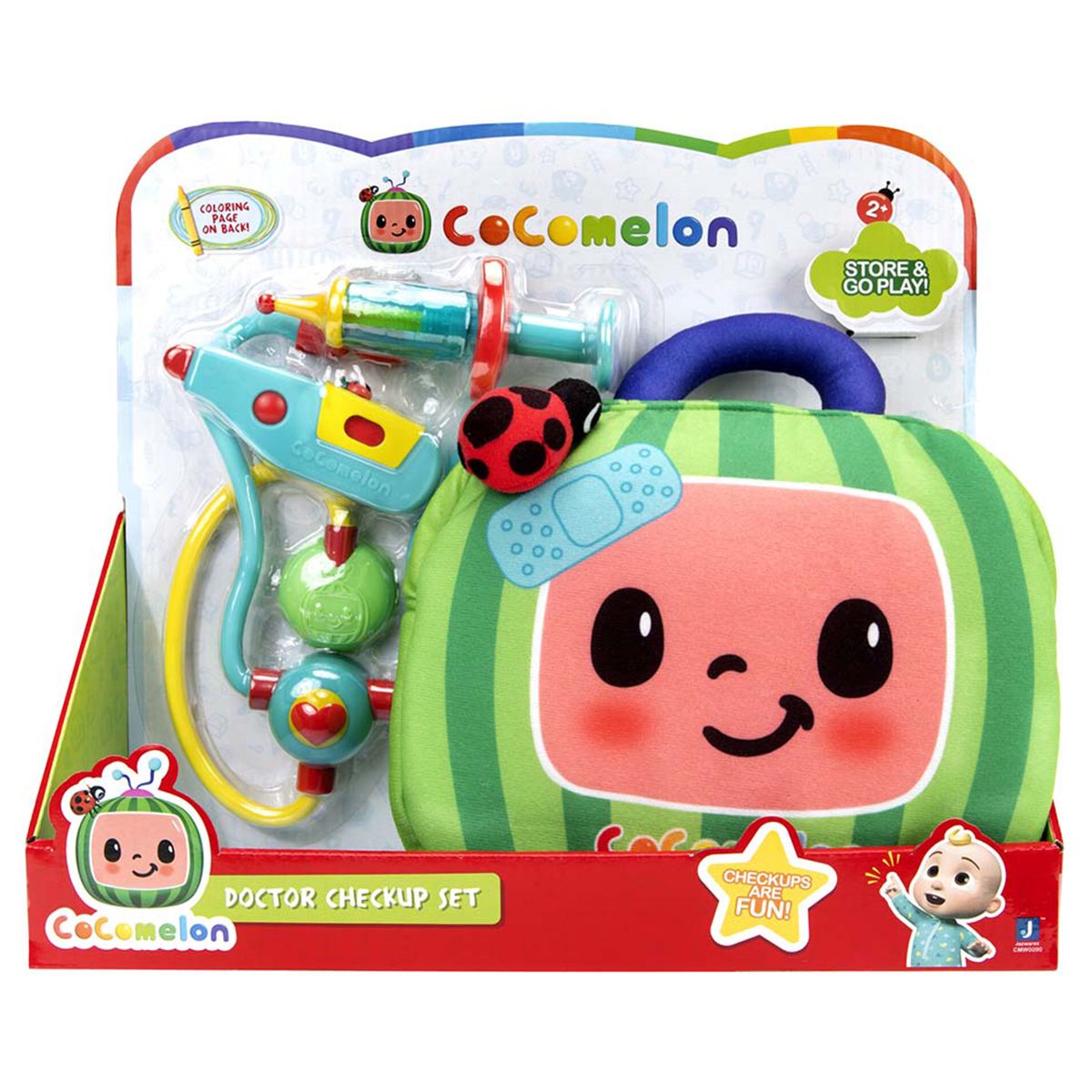 jaswar Cocomelon Roleplay Doctor Checkup Set