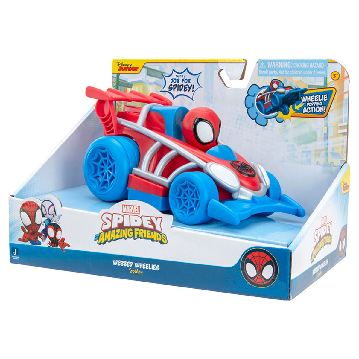 jaswar Spidey N Friends - Pull Back Vehicle - Assorted 1Pc