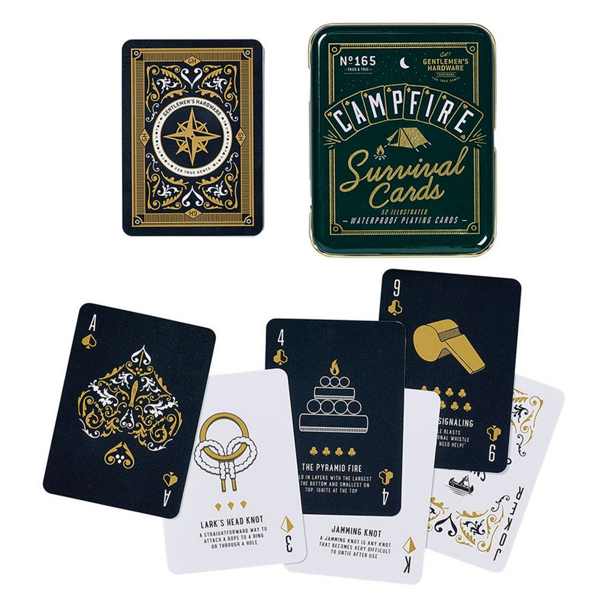 Gentlmens Hardware Campfire Survival Cards
