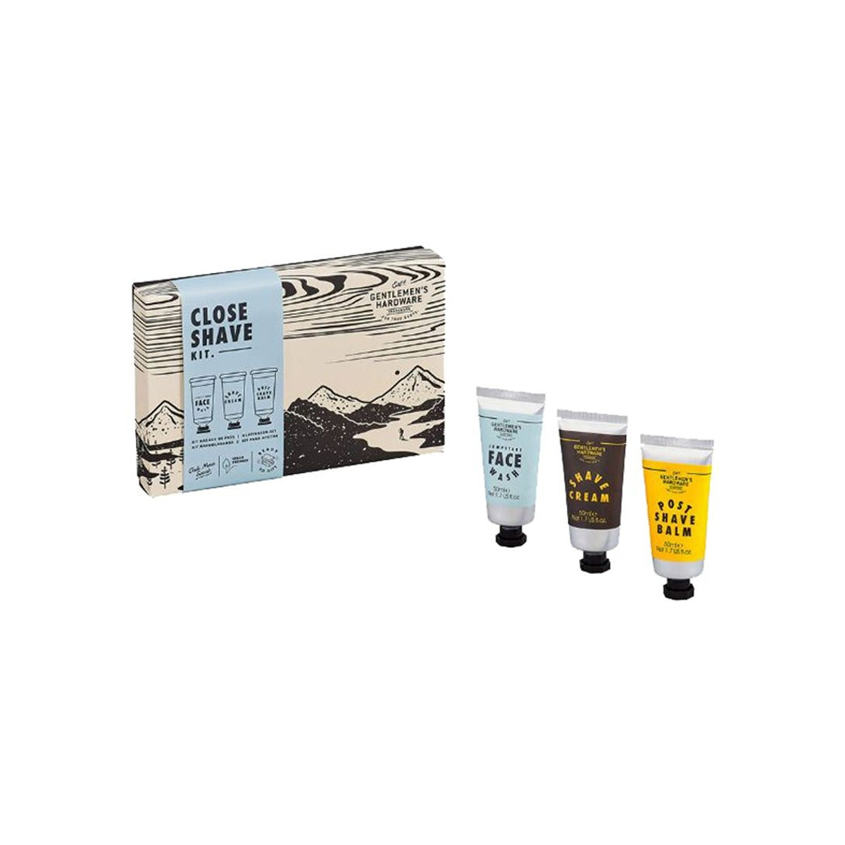 Gentlmens Hardware Gentlemen"s Hardware Close Shave Kit
