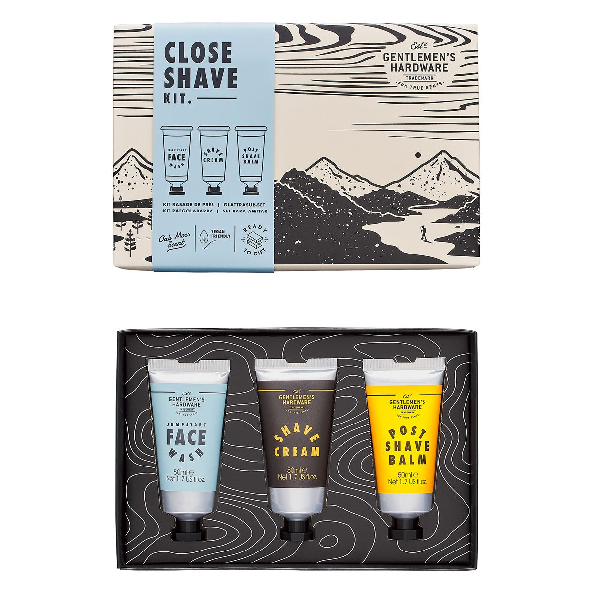 Gentlmens Hardware Gentlemen"s Hardware Close Shave Kit