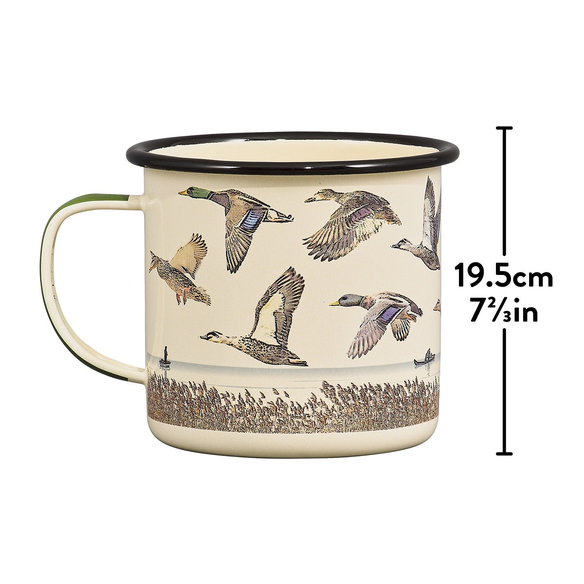 Gentlmens Hardware Enamel Mug - Lake & Ducks 17 fl.oz / 500 ml