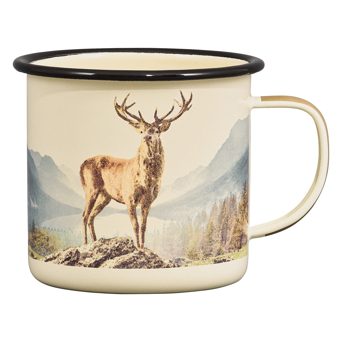 Gentlmens Hardware Enamel Mug - Deer 17 fl.oz / 500 ml