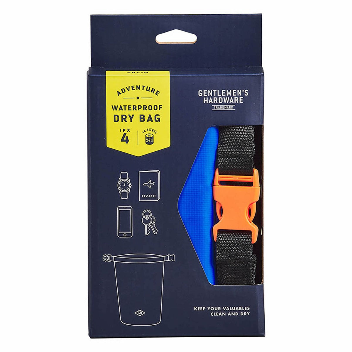 Gentlmens Hardware Waterproof Dry Bag 10L