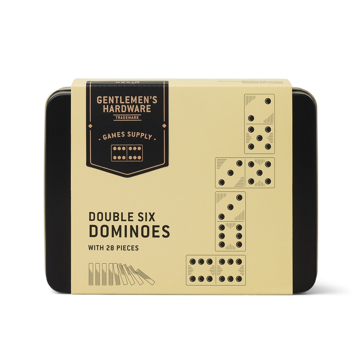 Gentlmens Hardware Double Six Dominoes