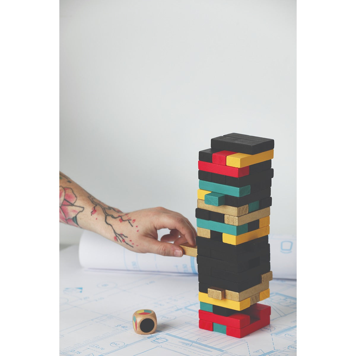 Gentlmens Hardware Wooden Tumbling Blocks