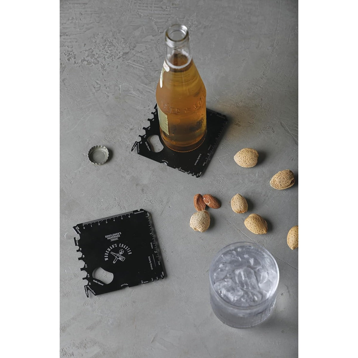 Gentlmens Hardware 20-in-1 Coaster Multi-Tool (Set of 2)