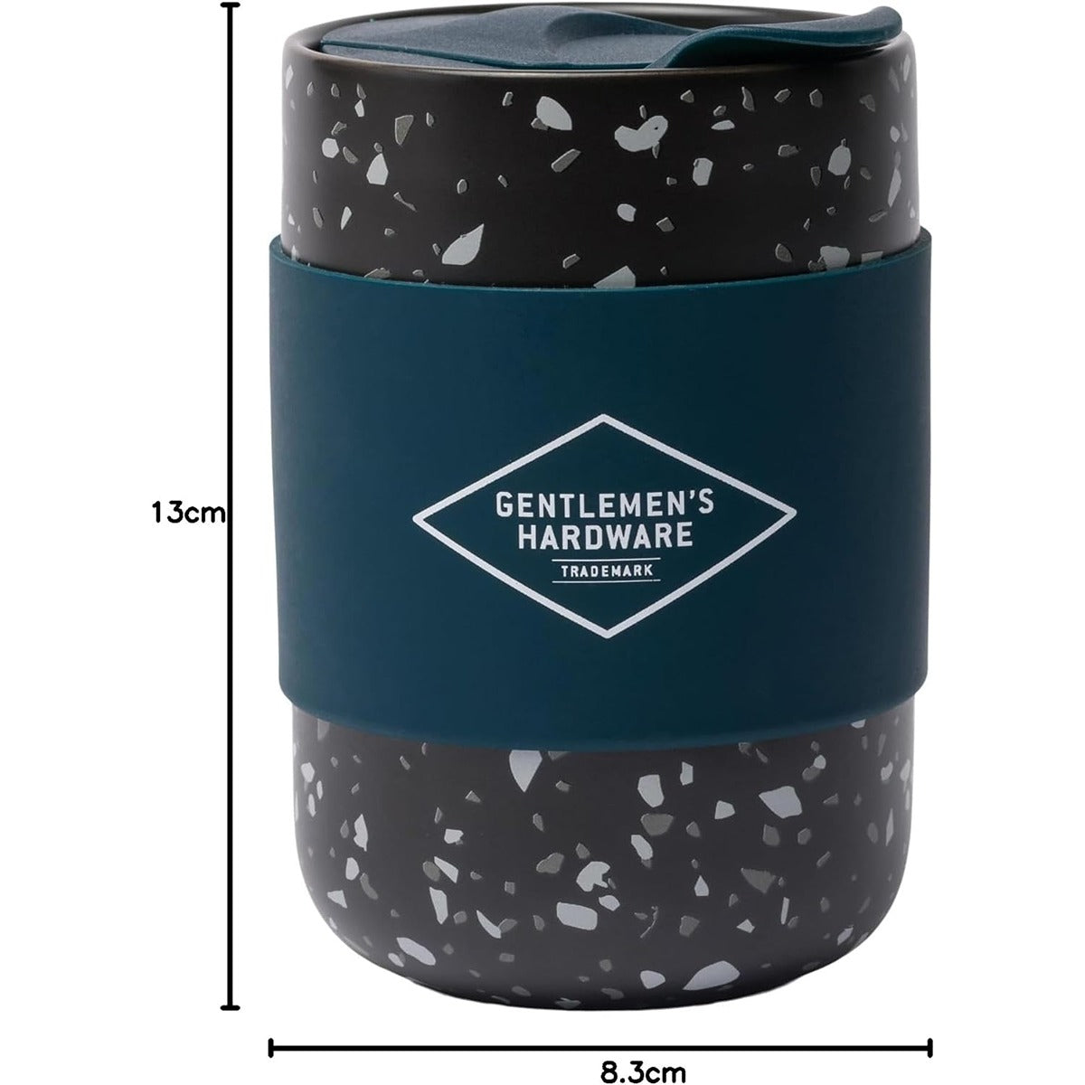 Gentlmens Hardware Ceramic Coffee Travel Mug