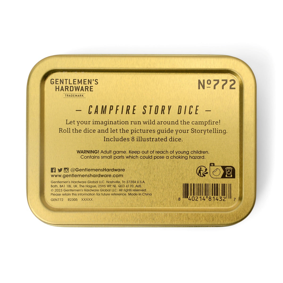 Gentlmens Hardware Campfire Story Dice