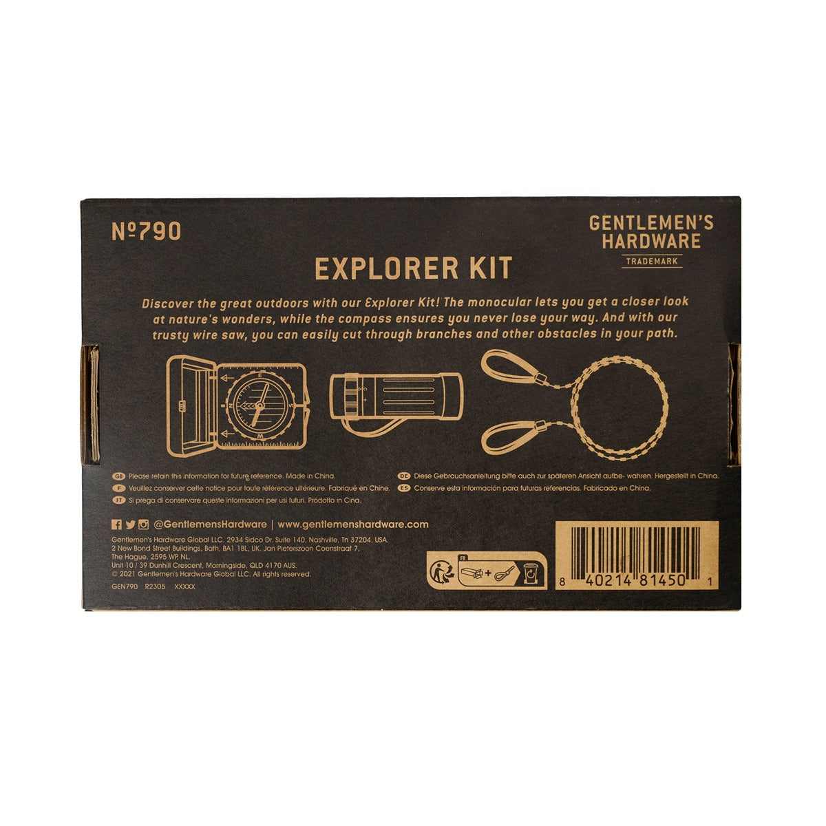Gentlmens Hardware Explorer Kit