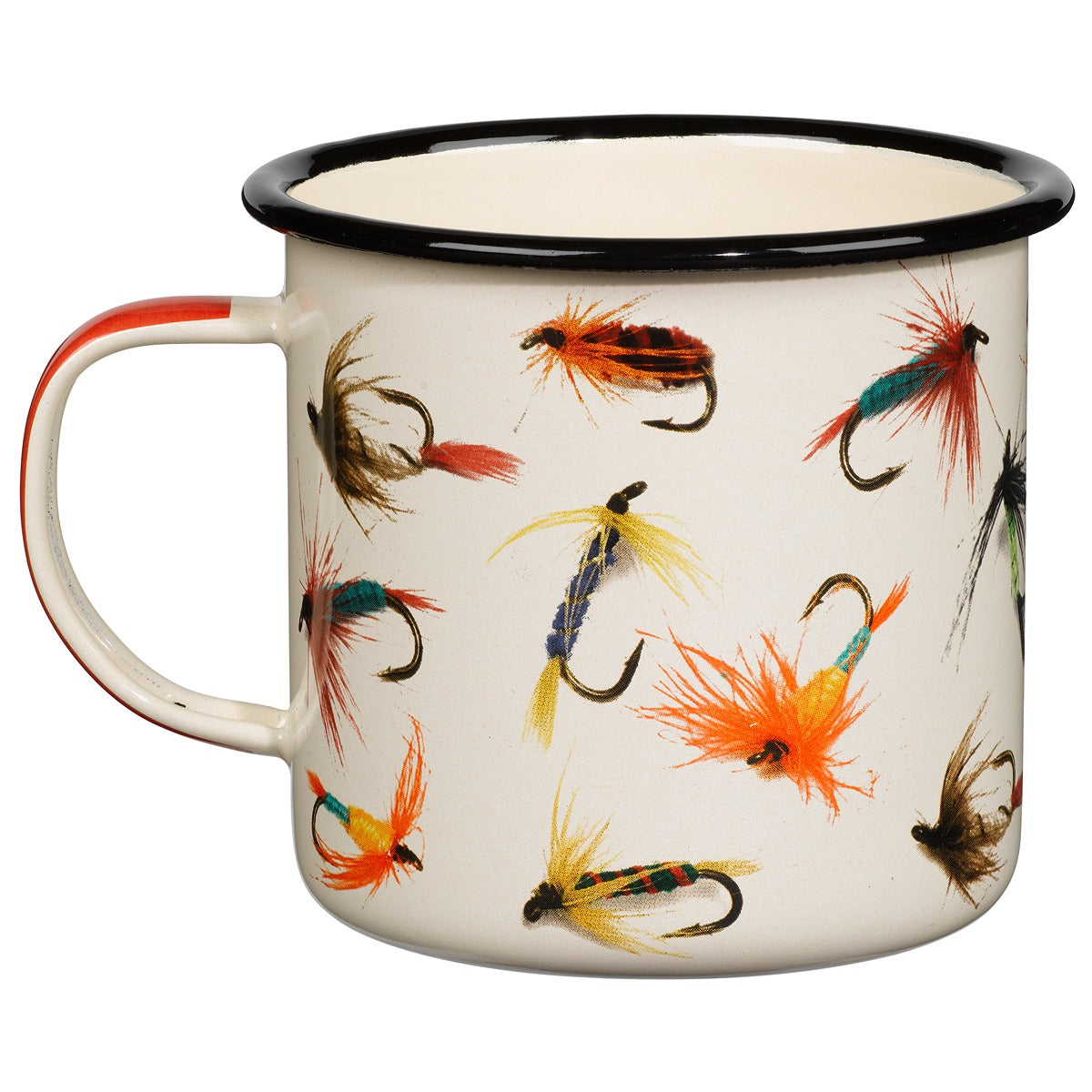 Gentlmens Hardware Enamel Mug - Fly Fishing 17 fl.oz / 500 ml
