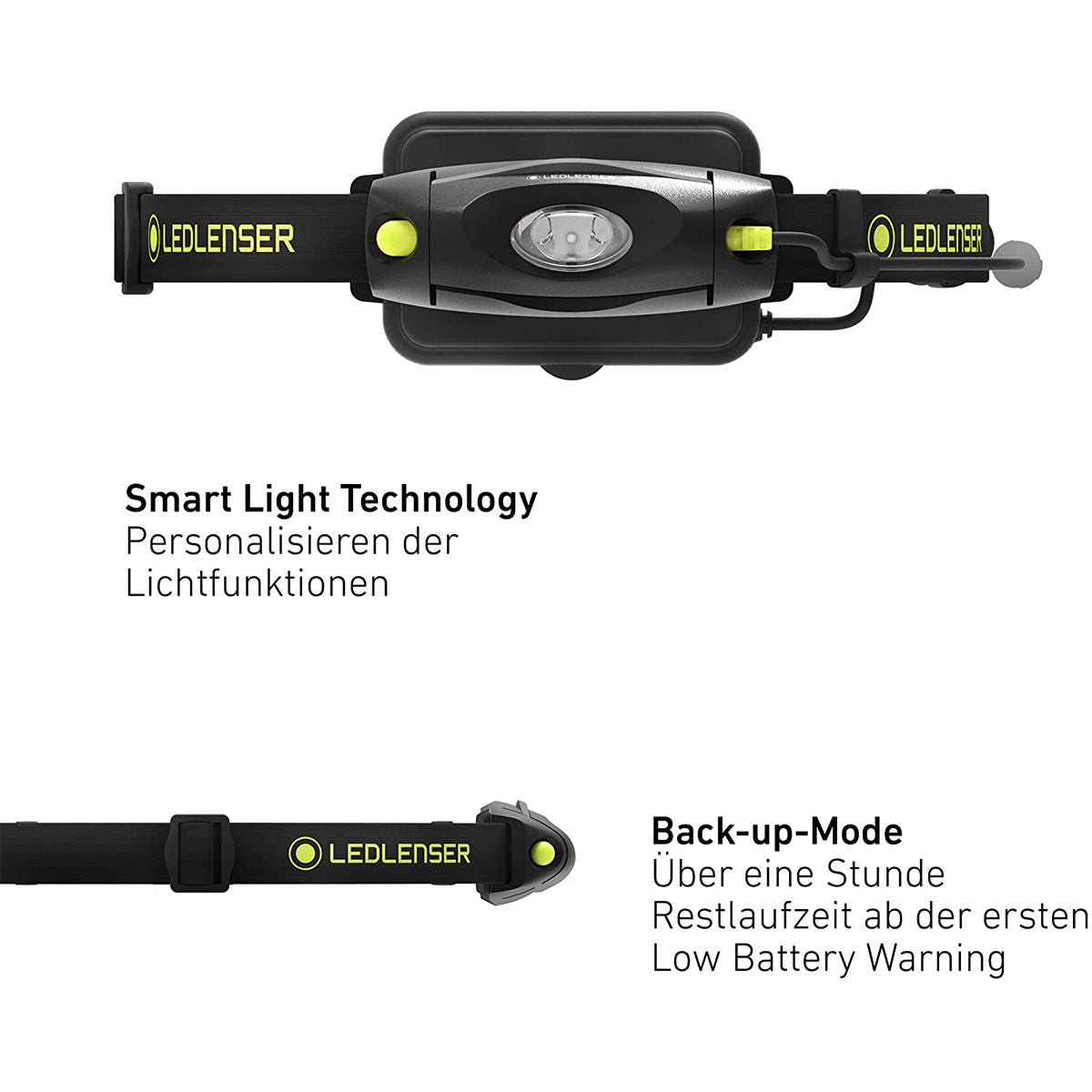 Ledlenser Stirnlampe Neo4 blau Torch Flashlight with Headband, Blue