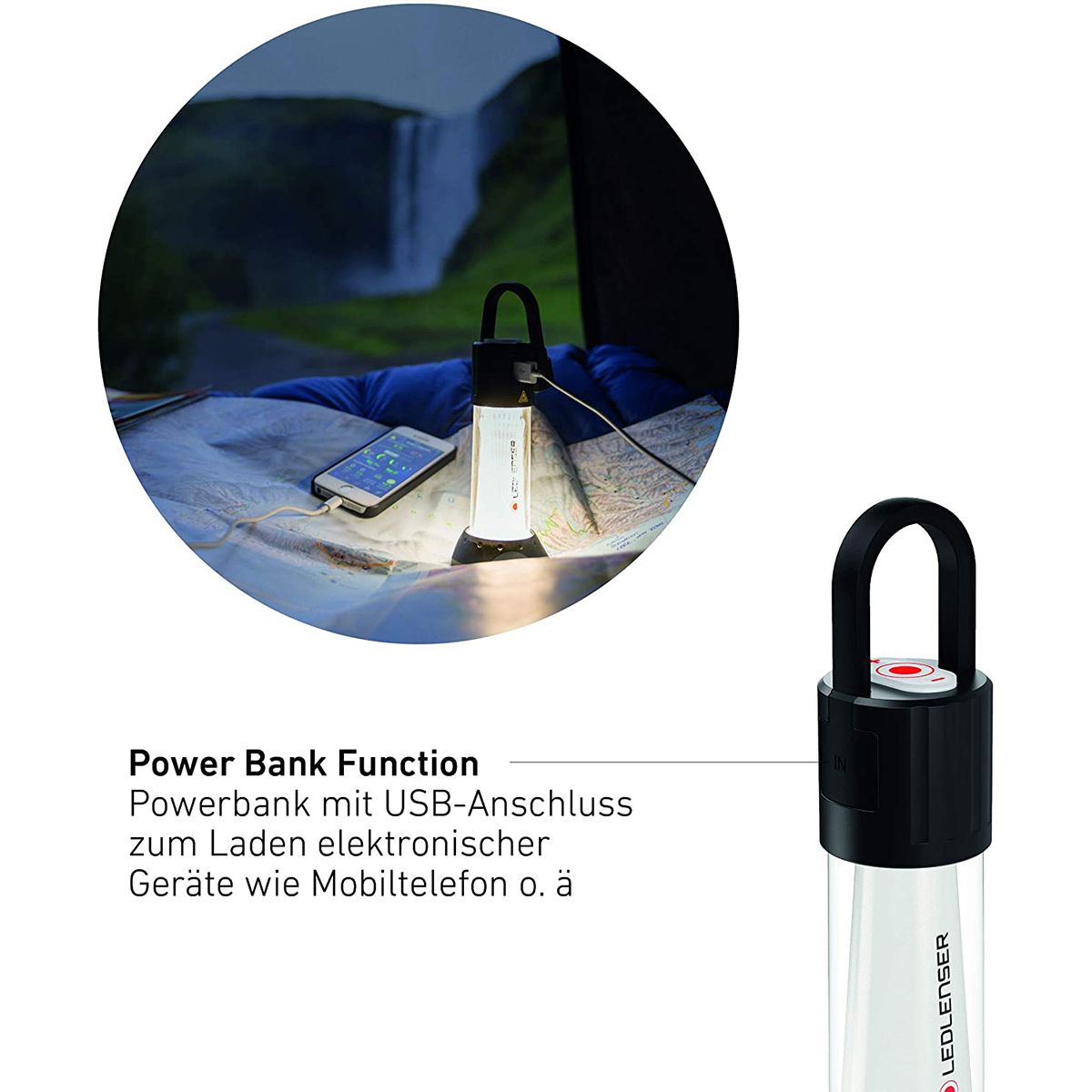 Ledlenser ML6 Black - Box Lantern - Black, One Size
