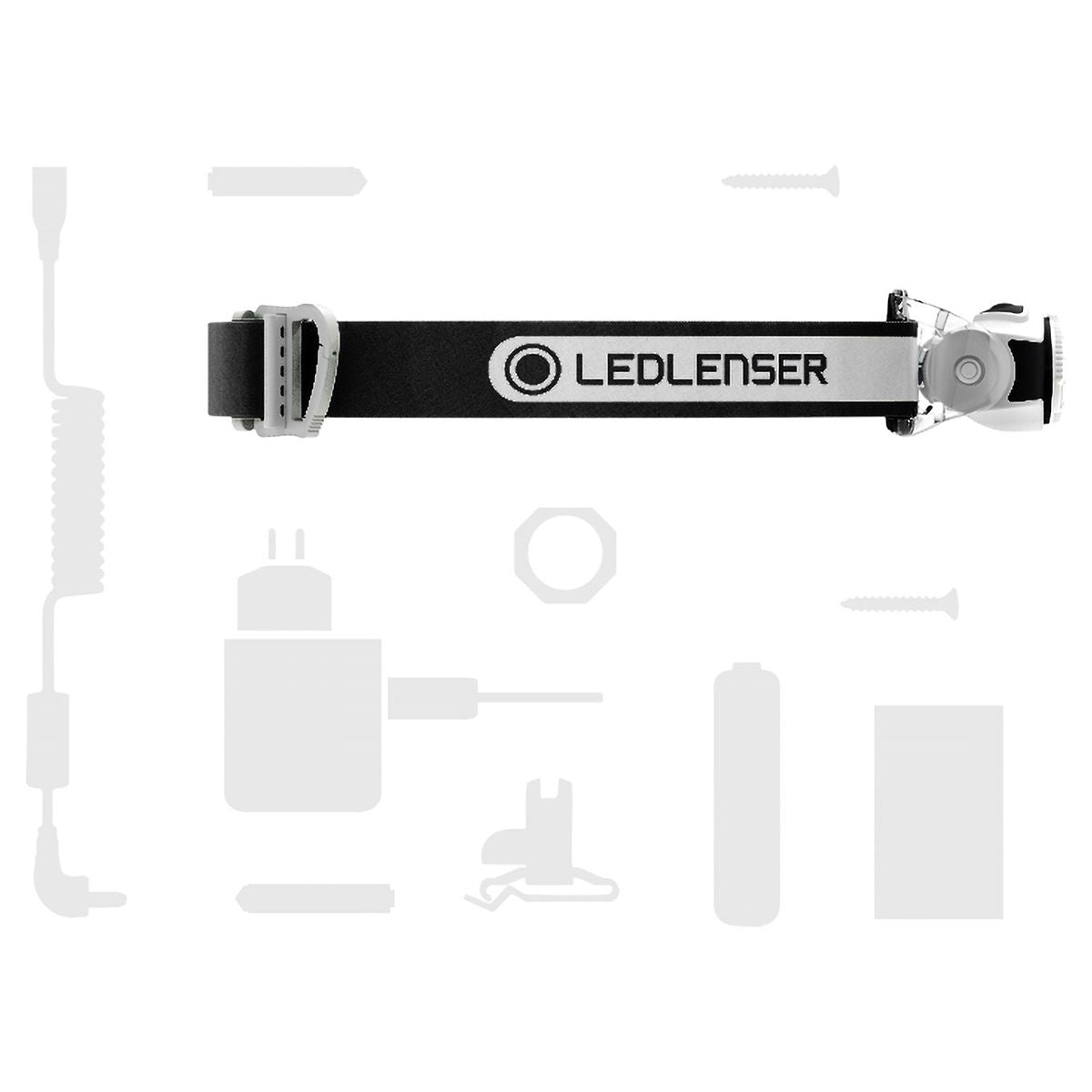 Ledlenser Mh3 Black&White Headlamp, 500948