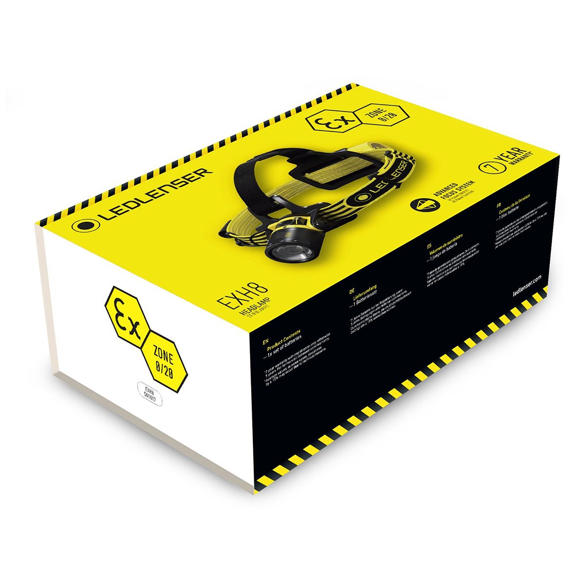 Ledlenser EXH8 Yellow Box