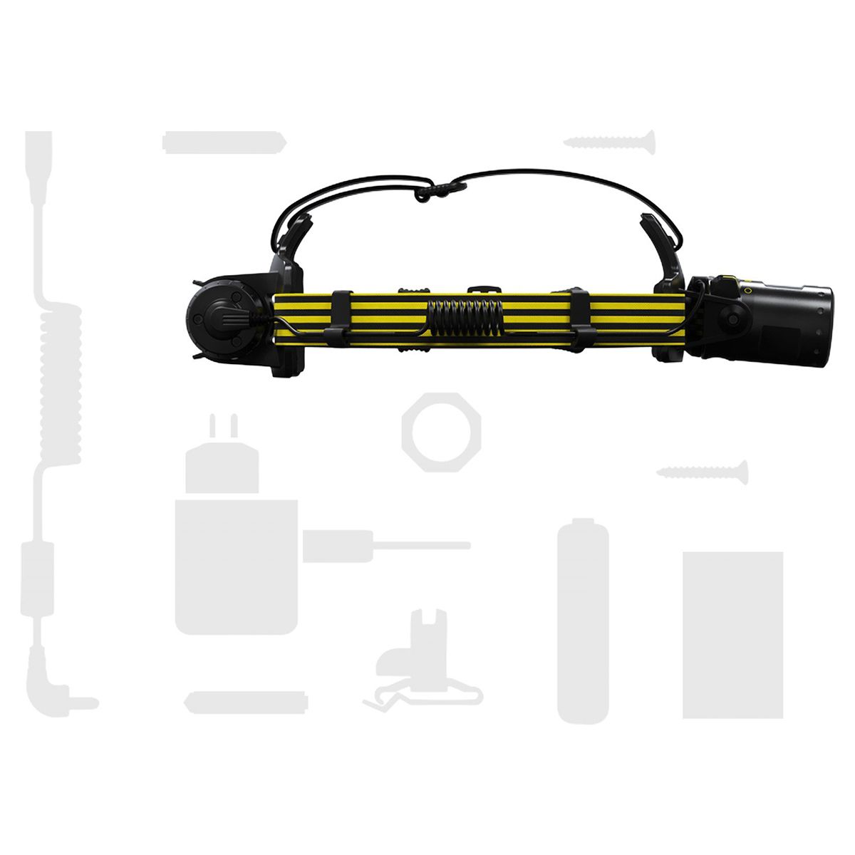 Ledlenser iLH8 LED eadlamp yellow black