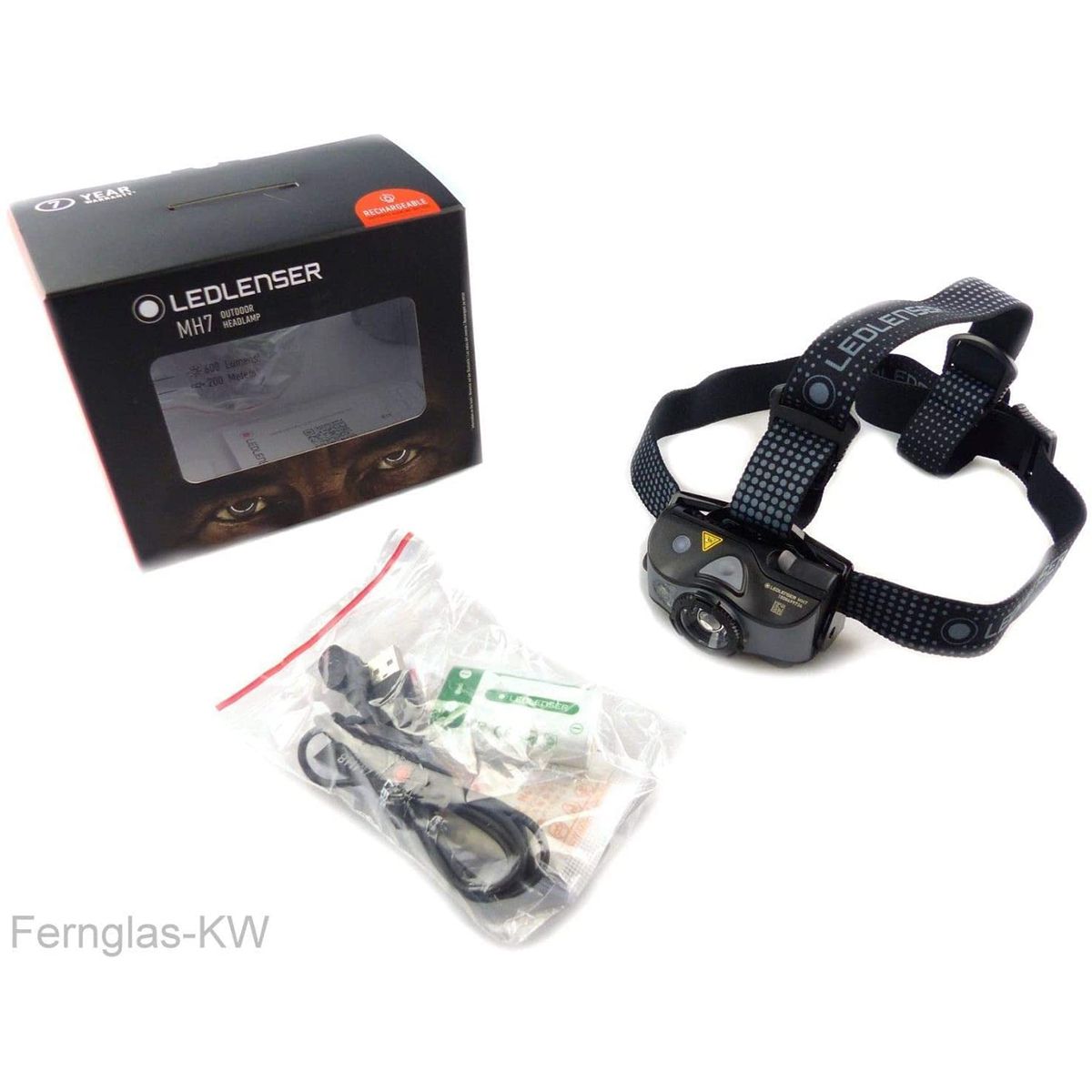 Ledlenser MH7 headlamp Black&Gray