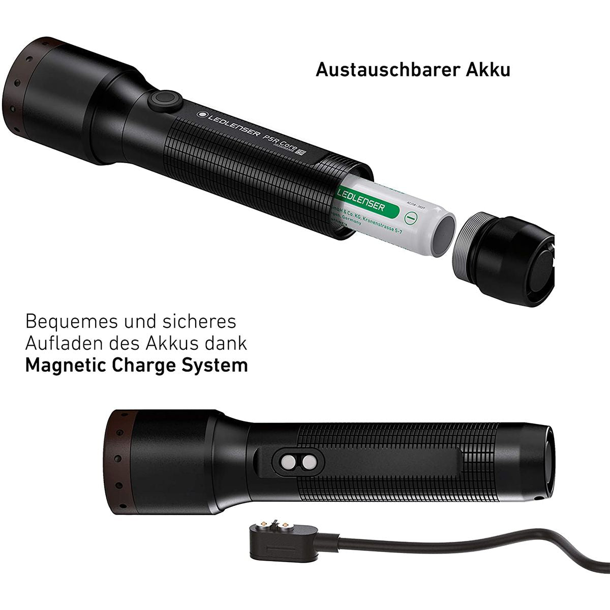 Ledlenser P5R Core 120 Lumens Flashlight