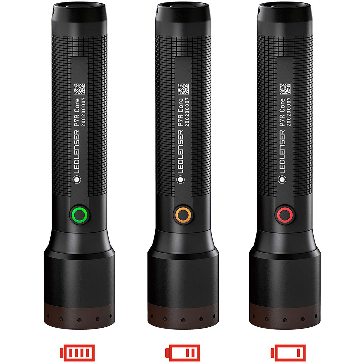 Ledlenser P7R Core Rechargeable Torch Black, One Size
