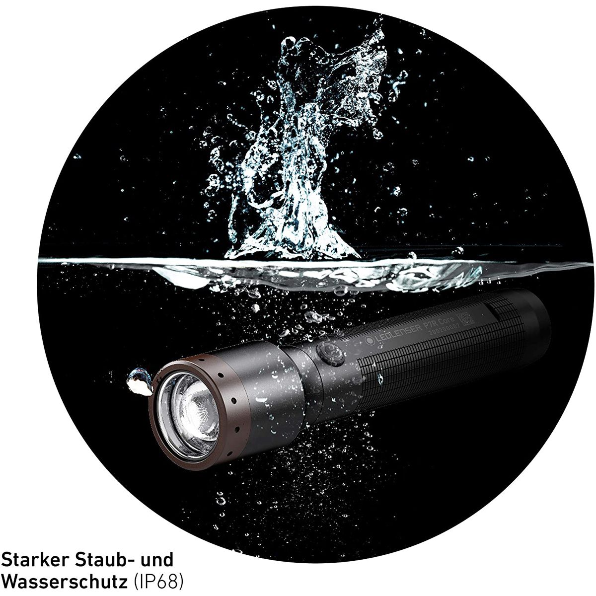 Ledlenser P7R Core Rechargeable Torch Black, One Size
