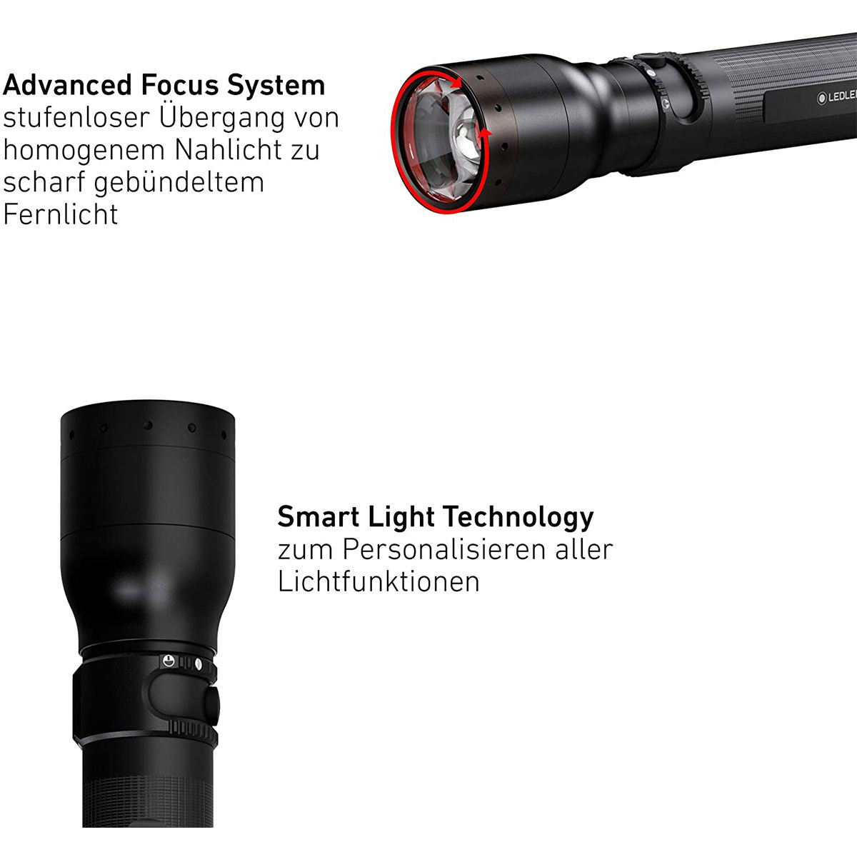 Ledlenser P17R 1200 Lumens Flashlight