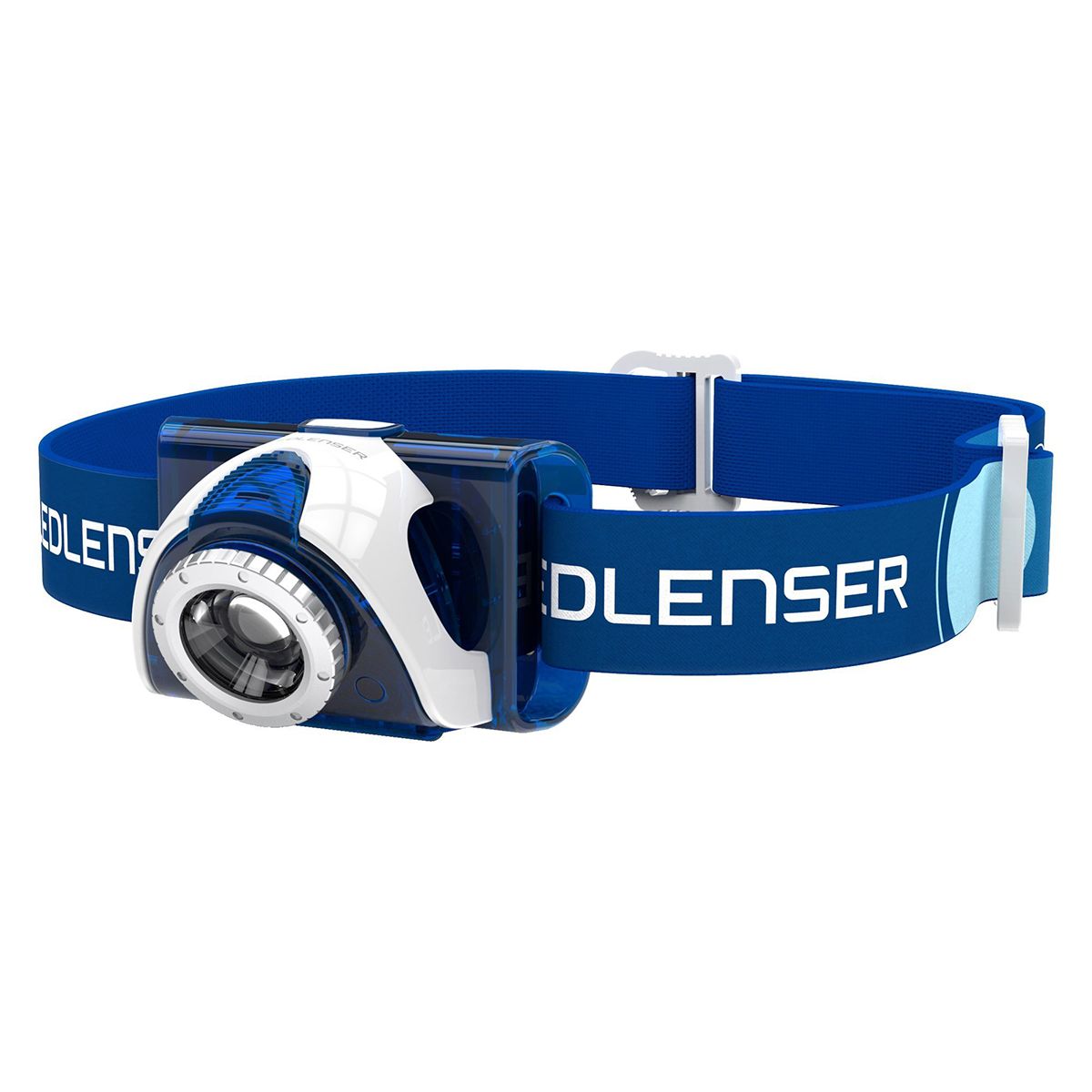 Ledlenser SEO7R (blue)  with 1 X Cree LED, and battery in blister(update version)