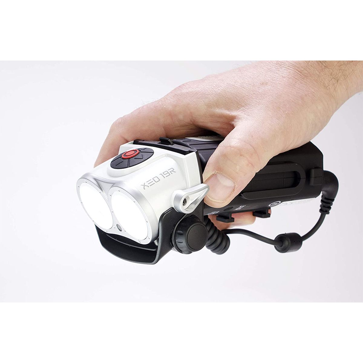 Ledlenser XEO19R Green in Soft Case, 2x C-LED and 4x18650 batteries