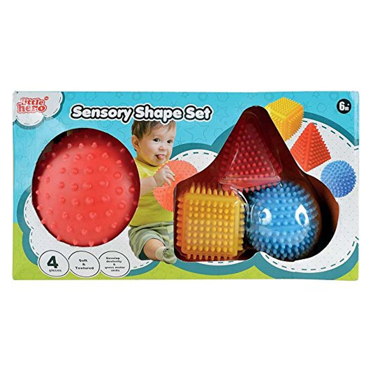 Little Hero Sensory Shapes Set - multi color