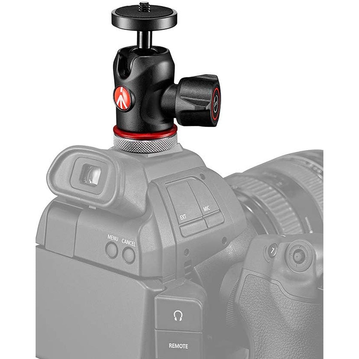 Manfrotto Manfrotto MICRO BALL HEAD W/COLD SHOE an support up to 4kg
