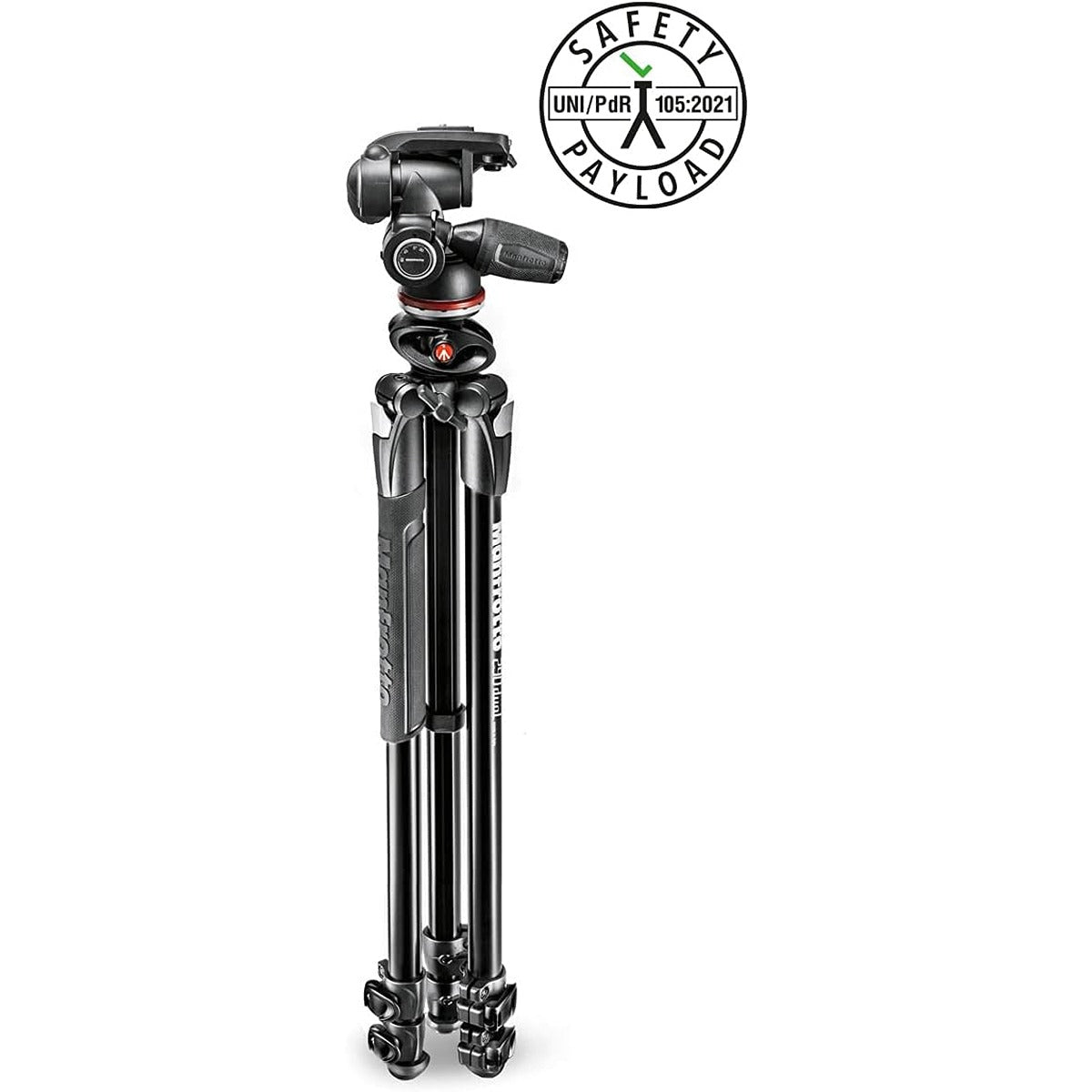 Manfrotto Manfrotto Dual Aluminum Tripod with MH804 3-Way Pan/Tilt photography Head