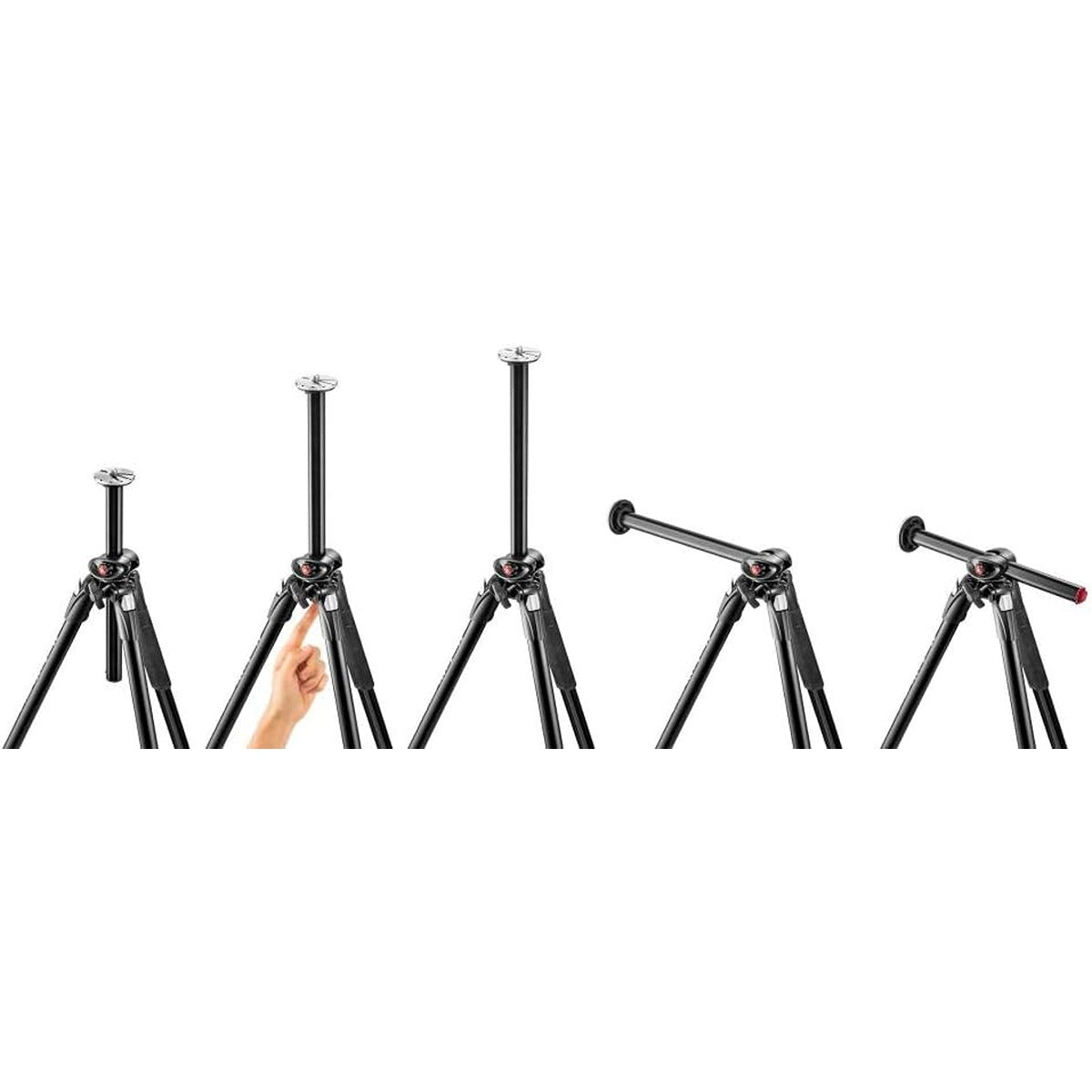 Manfrotto Manfrotto Dual Aluminum Tripod with MH804 3-Way Pan/Tilt photography Head