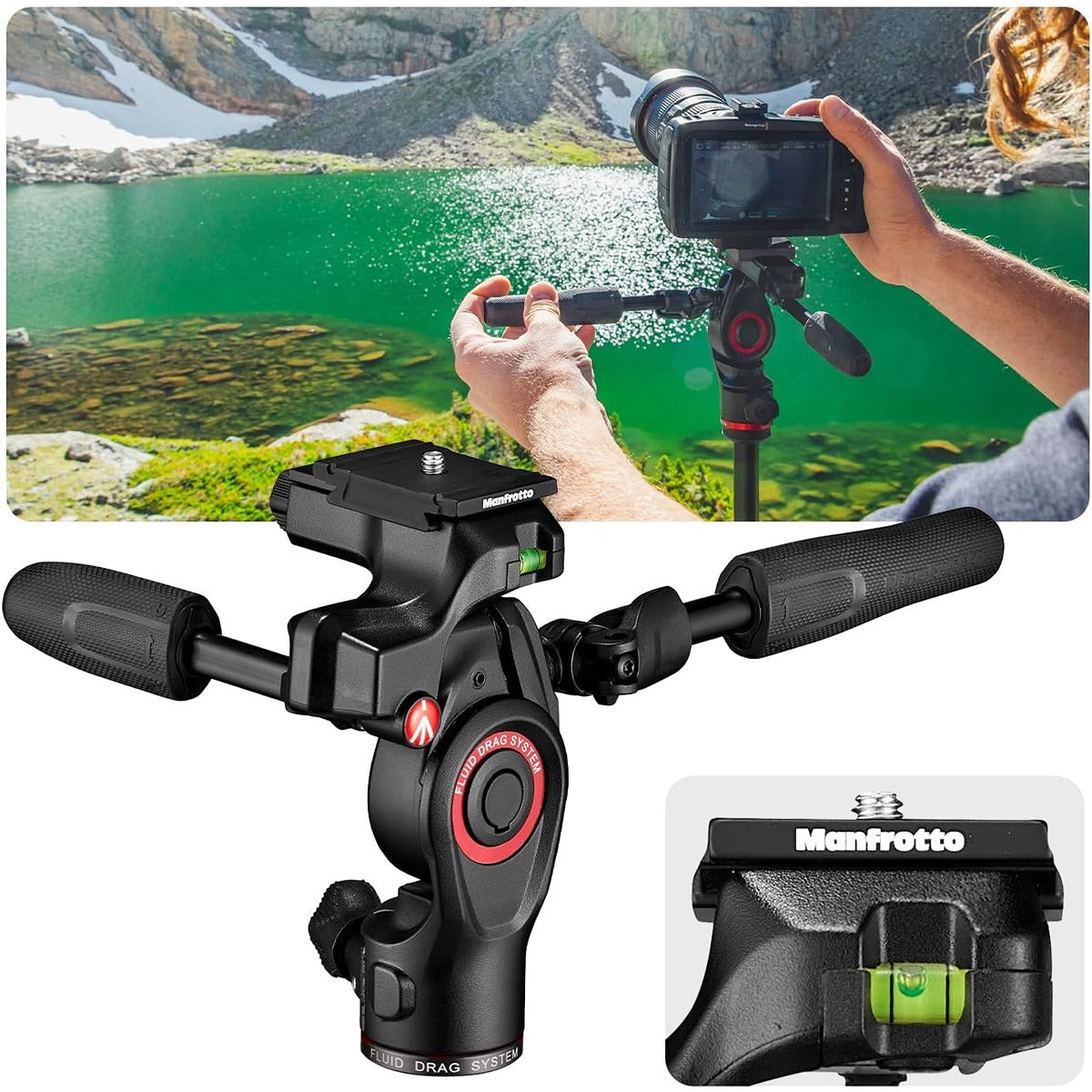 Manfrotto Manfrotto Befree 3-Way Live Advanced Tripod with Hybrid Photo-Video Head