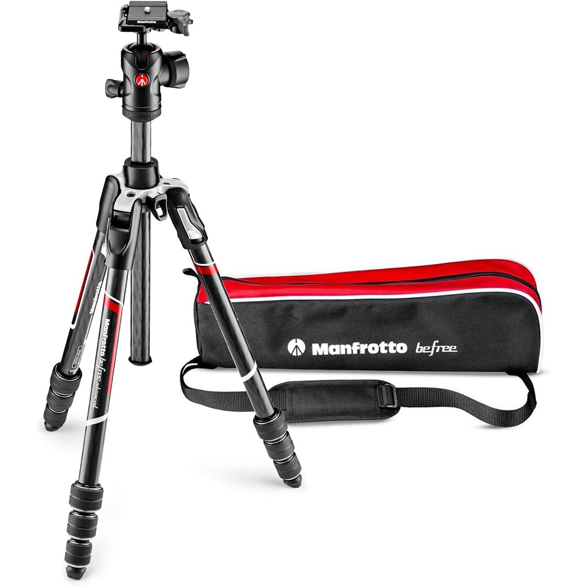 Manfrotto Manfrotto Befree Advanced Carbon Fiber Travel Tripod with 494 Ball Head (Twist Locks, Black)