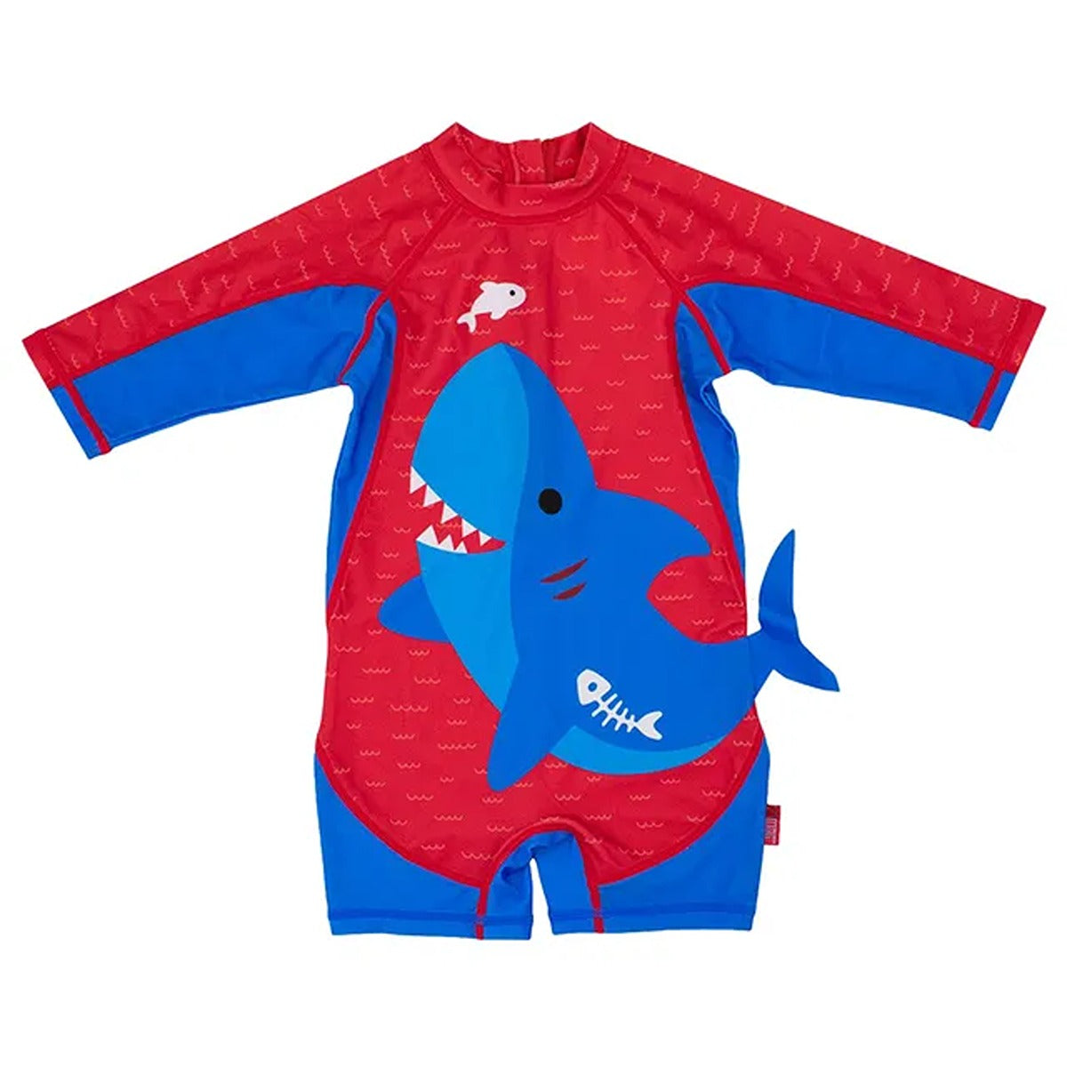 Zoocchini One Piece Surf Swimsuit - Blue Shark - 2T/3T
