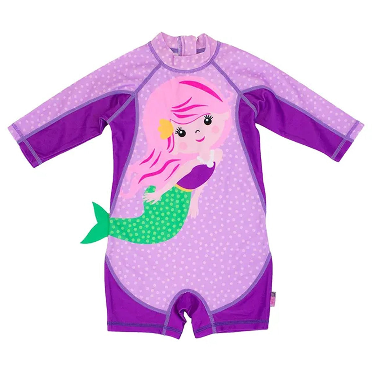 Zoocchini One Piece Surf Swimsuit - Mermaid - 12-24M
