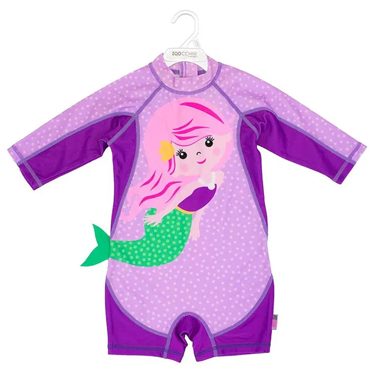 Zoocchini One Piece Surf Swimsuit - Mermaid - 12-24M