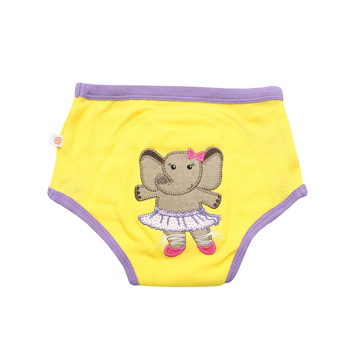 Zoocchini 3 Piece Organic Potty Training Pants set - Girls - Ballerina Gals - Girls 3T/4T