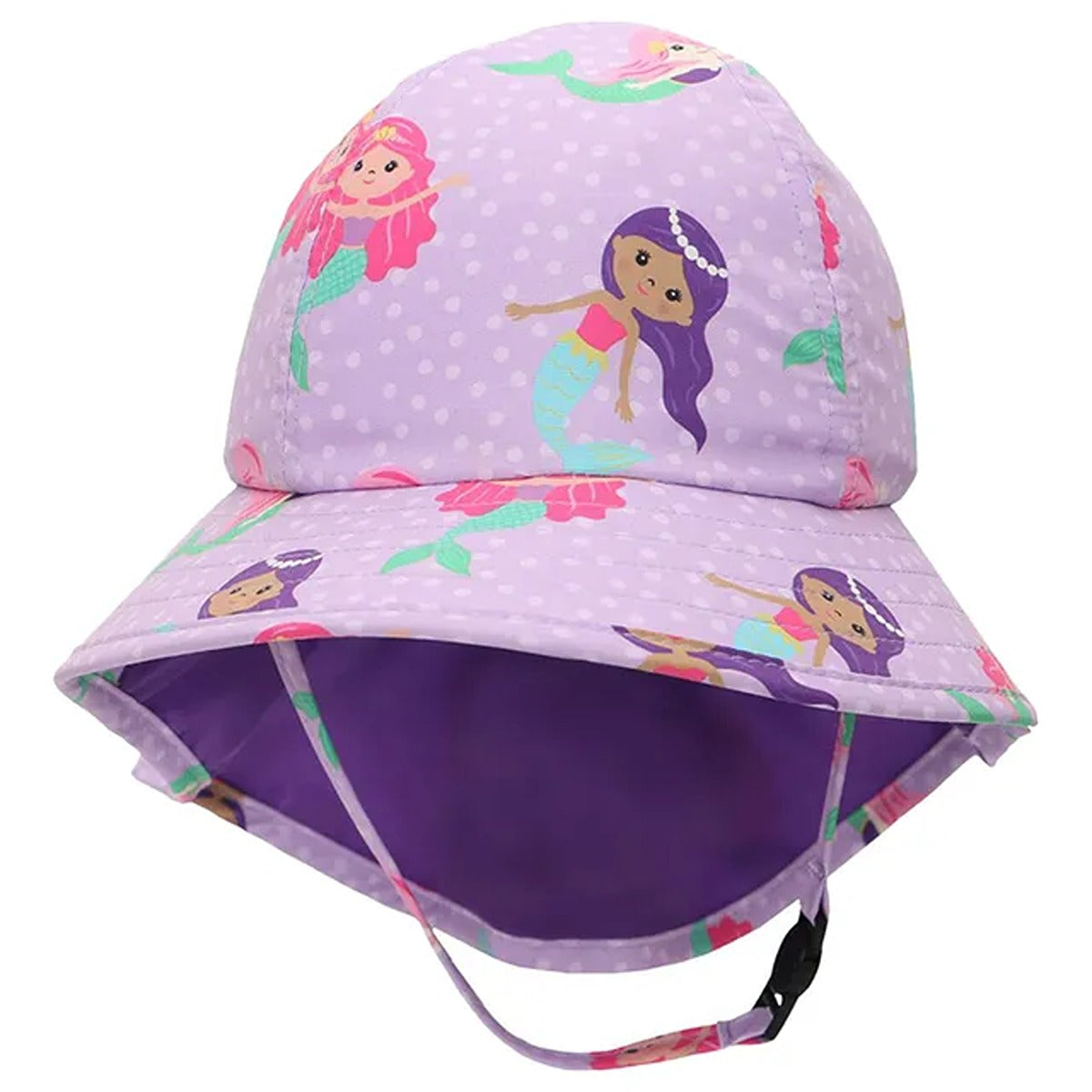 Zoocchini UPF50+ Cape Sunhat - Mermaid - 6-24M
