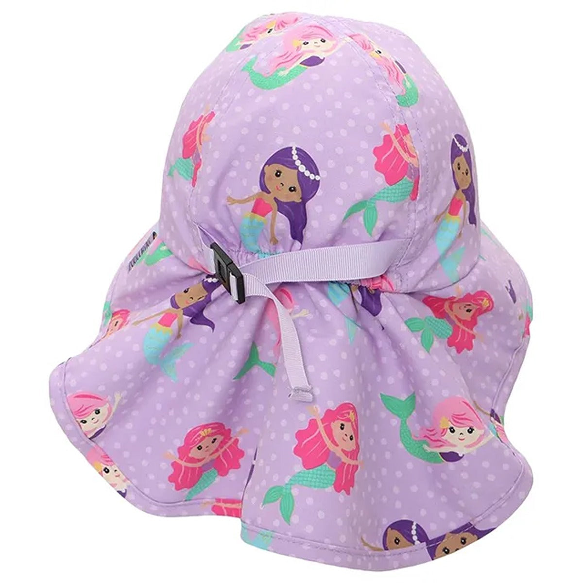 Zoocchini UPF50+ Cape Sunhat - Mermaid - 6-24M