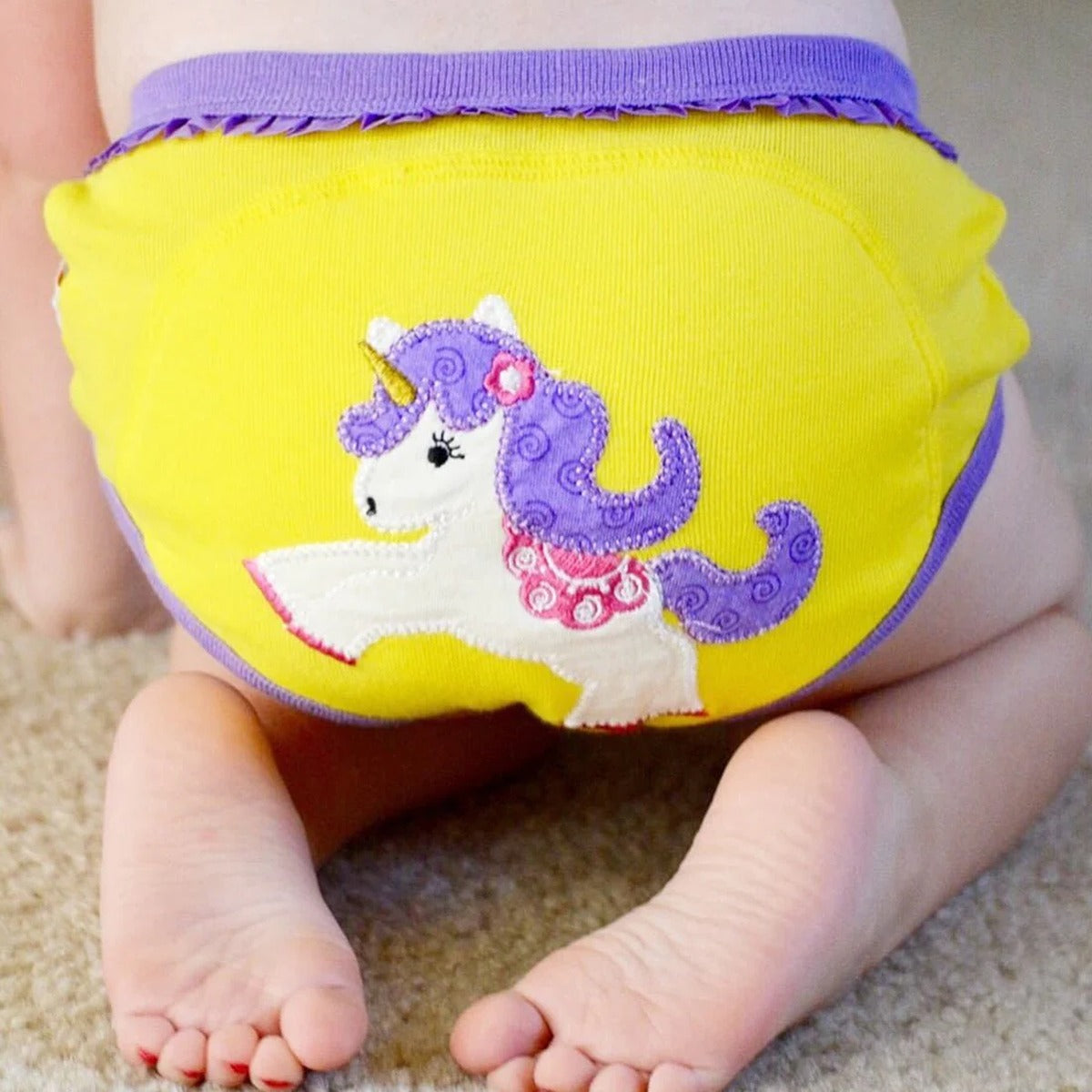 Zoocchini 3 Piece Organic Potty Training Pants Set - Girls - Fairy Tails - 3T/4T