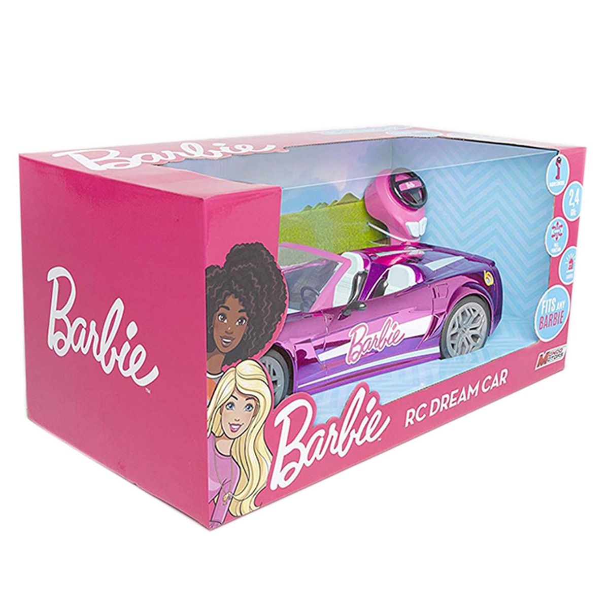 Mondo Barbie RC Dream Car 2.4Ghz - Pink